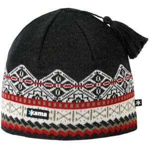 Kama MERINO Căciulă iarnă, negru, mărime imagine