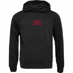 Umbro ICONIC HOODIE Hanorac pentru bărbați, negru, mărime imagine