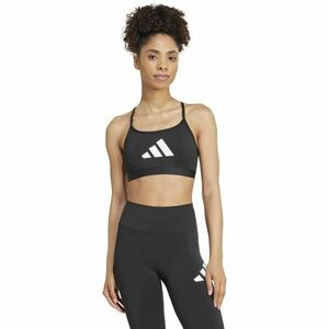 adidas AEROREACT TRAINING LIGHT-SUPPORT 3-STRIPES BRA Sutien sport pentru femei, negru, mărime imagine