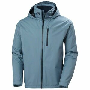 Helly Hansen CREW HOODED MIDLAYER Geacă bărbați, albastru deschis, mărime imagine