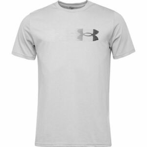 Under Armour FLY IN LOGO Tricou pentru bărbați, gri, mărime L imagine
