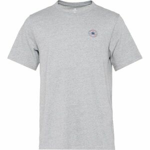 Converse CLASSIC LEFT CHEST SS TEE Tricou bărbați, gri, mărime imagine