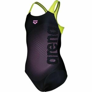 Arena DIM LIGHT SWIMSUIT SWIM PRO BACK L Costum de baie fete, negru, mărime 10-11Y imagine