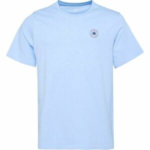 Converse CLASSIC LEFT CHEST SS TEE Tricou bărbați, albastru, mărime imagine