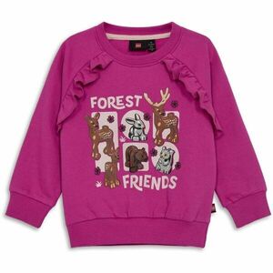 LEGO® kidswear LWSANYU 701 Hanorac de fete, roz, mărime imagine