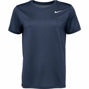 Nike NK DF TEE RLGD LBR Tricou de damă, albastru închis, mărime imagine