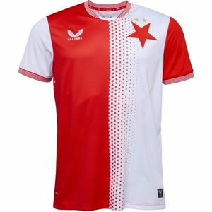 CASTORE SLAVIA PRAGUE PRO HOME SS SHIRT Tricou de fotbal bărbați, alb, mărime XXL imagine