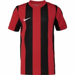 Nike NK DF STRIPPED JERSEY JR Tricou de fotbal copii, roșu, mărime imagine
