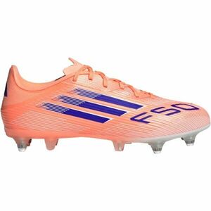 adidas F50 LEAGUE SG Ghete de fotbal bărbați, portocaliu, mărime 40 imagine