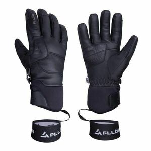 FLLÖS GIUSTO Mănuși de schi unisex, negru, mărime imagine