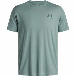 Under Armour SPORTSTYLE LC SS Tricou bărbați, verde deschis, mărime S imagine