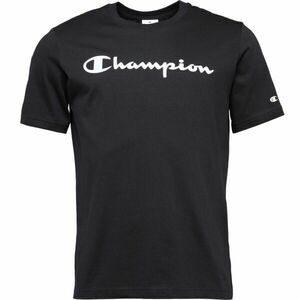 Champion SS TEE Tricou pentru bărbați, negru, mărime imagine