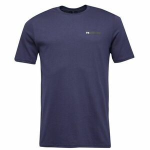 Under Armour STRIP LOGO Tricou bărbați, albastru închis, mărime M imagine