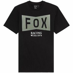 Fox TYPEFACE SS PREM TEE Tricou pentru bărbați, negru, mărime XXL imagine