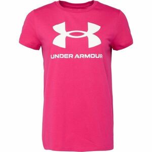 Under Armour LIVE SPORTSTYLE GRAPHIC SS Tricou damă, roz, mărime imagine