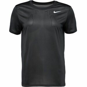Nike DRI-FIT Tricou sport damă, negru, mărime imagine