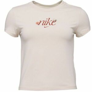 Nike SPORTSWEAR CHILL KNIT Tricou de damă, bej, mărime imagine