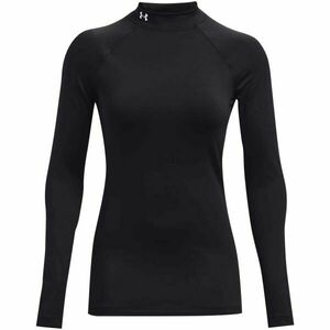 Under Armour AUTHENTICS MOCK NECK Tricou de damă, negru, mărime S imagine