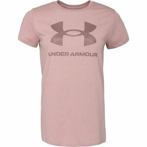 Under Armour LIVE SPORTSTYLE GRAPHIC SS Tricou damă, roz, mărime imagine