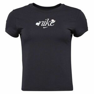 Nike SPORTSWEAR CHILL KNIT Tricou de damă, negru, mărime imagine