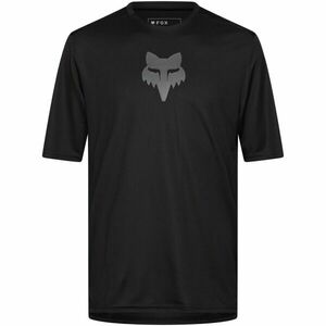 Fox RANGER SS JERSEY FOX HEAD Tricou ciclism bărbați, negru, mărime imagine