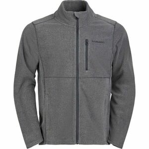 FUNDANGO JEFFREY Hanorac fleece pentru bărbați, gri închis, mărime imagine
