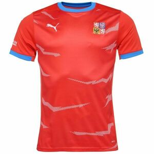 Puma CZECH HANDBALL JERSEY M HOME Tricou de handbal pentru bărbați, roșu, mărime imagine