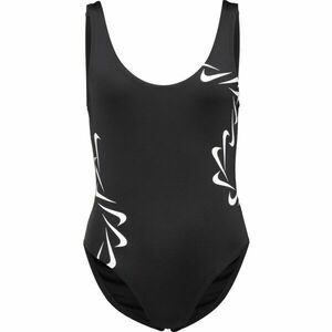 Nike MULTI LOGO Costum de baie complet femei, negru, mărime imagine