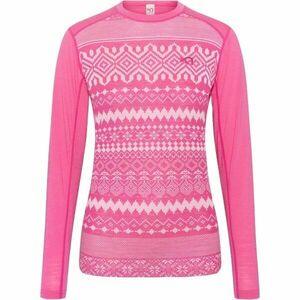 KARI TRAA LIVE Tricou merino femei, roz, mărime imagine