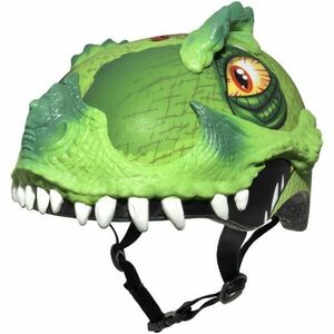 RASKULLZ T-REX AWESOME Cască ciclism copii, verde, mărime (50 - 54) imagine