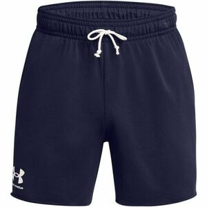 Under Armour RIVAL TERRY 6IN Pantaloni scurți pentru bărbați, albastru închis, mărime L imagine