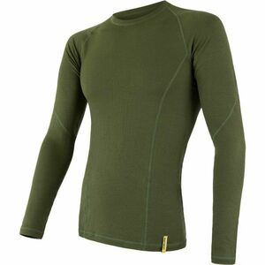 Sensor MERINO DF Tricou funcțional de bărbați, kaki, mărime imagine