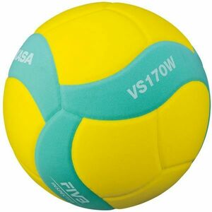 Mikasa VS170W Minge de volei copii, galben, mărime imagine