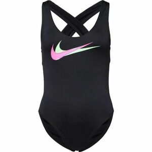 Nike MULTI LOGO Costum de baie femei, negru, mărime imagine