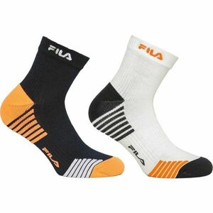 Fila QUARTER HALF TERRY Șosete unisex, negru, mărime 39-42 imagine