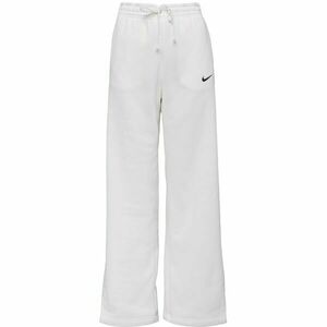 Nike W NSW PHNX FLC HR PANT WIDE 2 Pantaloni damă, alb, mărime imagine