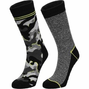 Columbia 2PP CAMOUFLAGE THERMAL CREW Șosete bărbați, negru, mărime imagine