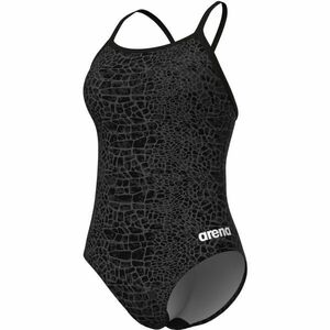 Arena SNAKESKIN SWIMSUIT LIGHTDROP BACK Costum de baie femei, negru, mărime imagine