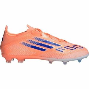 adidas F50 ELITE FG J Ghete de fotbal copii, portocaliu, mărime 36 imagine