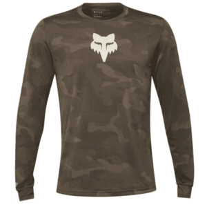 Fox RANGER TRU DRI LS Tricou ciclism bărbați, kaki, mărime imagine