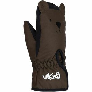 Viking MINNIS Mănuși cu un deget copii, maro, mărime imagine