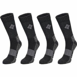 Columbia 4PP MOISTURE CONTROL Șosete bărbați, negru, mărime imagine