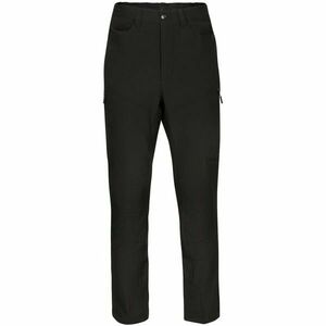ALPINE PRO DEN Pantaloni softshell pentru bărbați, negru, mărime imagine