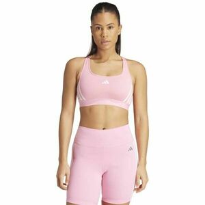 adidas POWERIMPACT TRAIN 3-STRIPES BRA Sutien sport pentru femei, roz, mărime M A-B imagine