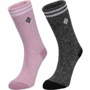 Columbia 2PP THERMAL CREW Șosete damă, negru, mărime imagine