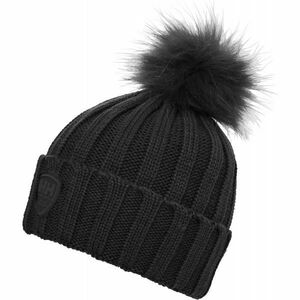 Helly Hansen W LIMELIGHT BEANIE Căciulă de iarnă cu ciucure, negru, mărime UNI imagine