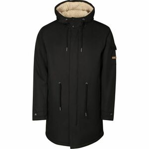 ALPINE PRO GEON Geacă lungă de iarnă pentru bărbați, negru, mărime imagine