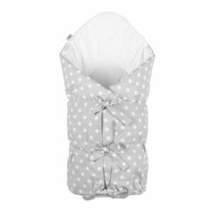 NEW BABY SWADDLING BLANKET Păturică de înfășat, gri, mărime imagine
