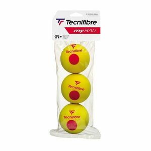 TECNIFIBRE MY BALLS Mingi tenis copii, galben, mărime imagine