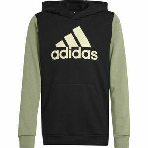adidas ESSENTIALS BIG LOGO HOODIE KIDS Hanorac pentru juniori, negru, mărime imagine